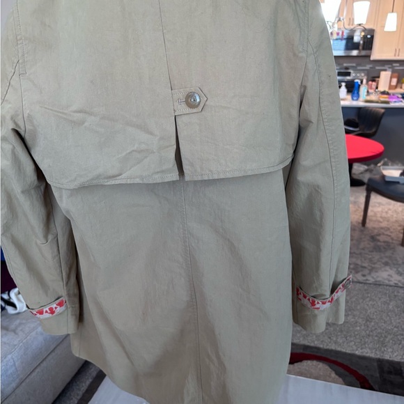 Coldwater Creek Water Resistant Trench Coat Jacket - Picture 11 of 13